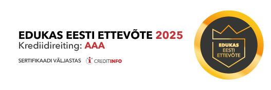Edukas Eesti Ettevõte 2025 — krediidireiting AAA (Creditinfo)