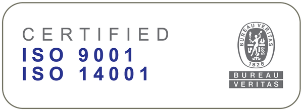 Bureau Veritas — ISO 9001 ja ISO 14001 sertifitseeritud